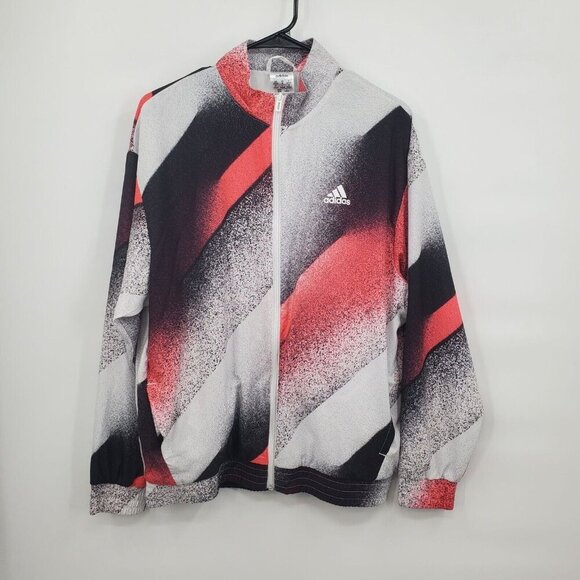 Adidas Unleash Confidence Woven Track Jacket Top Women Size Medium Long Sleeve - Picture 2 of 13